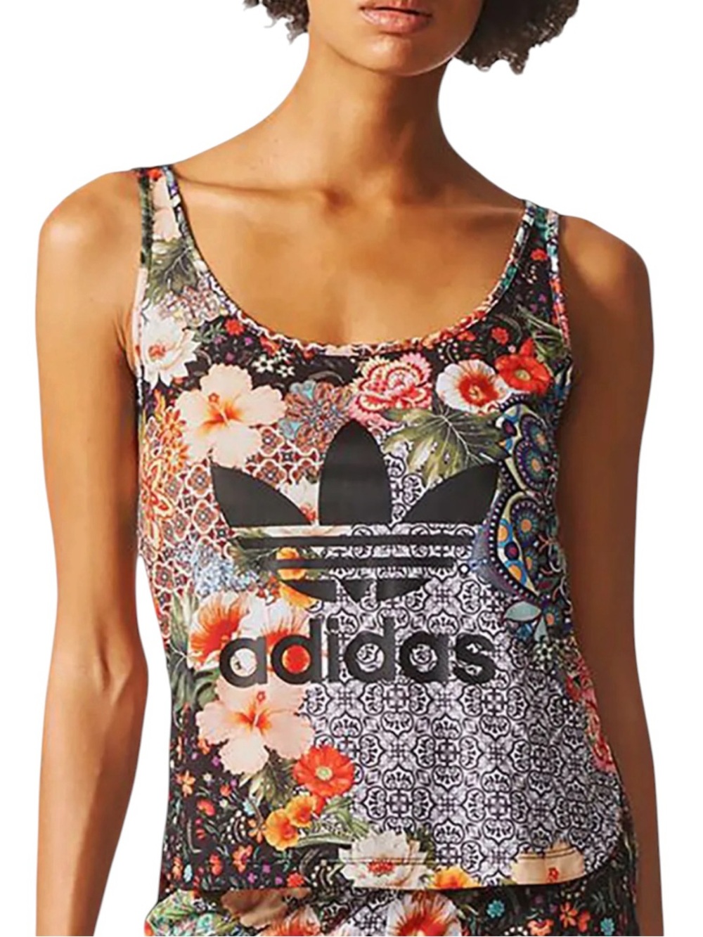 Adidas Originals Jardim Agharta × FARM Firebird Tank Top Floral Sporty Small